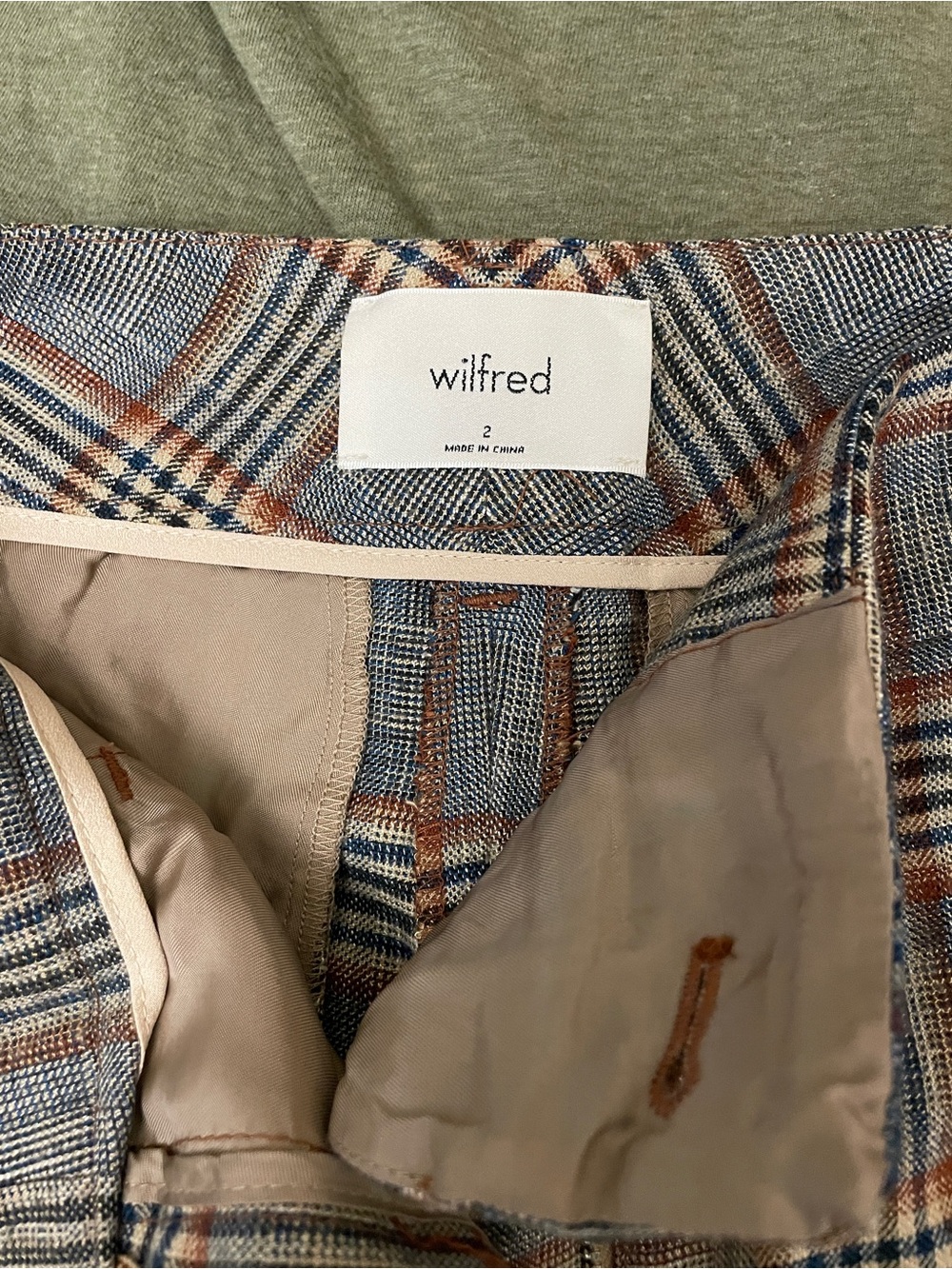 Wilfred by Aritzia, ankle length pants